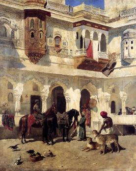 Edwin Lord Weeks : Rajah Starting On A Hunt